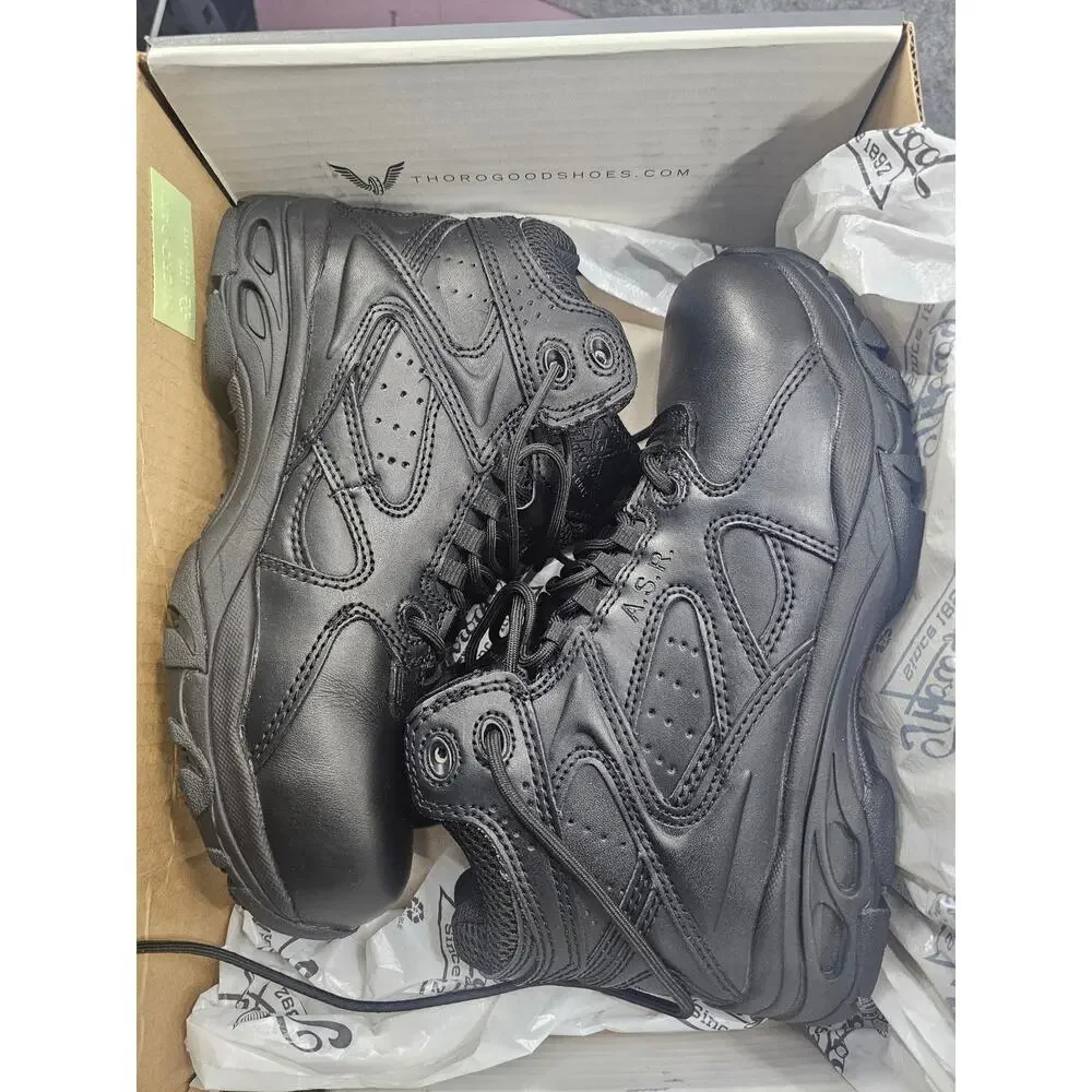 THOROGOOD 834-6523‎ ATHLETIC SLIP RESISTANT WOMANS SIZE 9 WIDE BOOTS